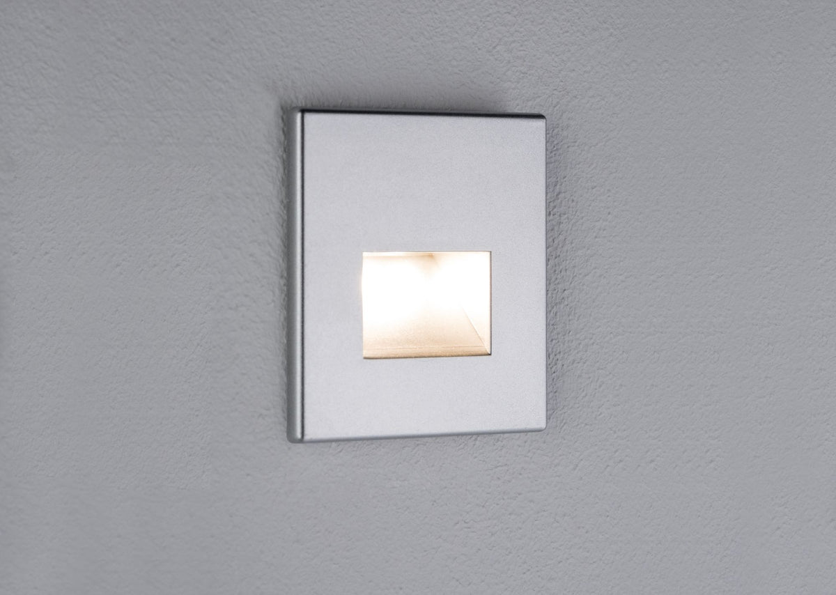 Paulmann Special Wand EBL Set Edge eckig LED 1x1,1W 230V Chrom matt