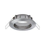 Paulmann 2easy Premium EBL 3er Spot-Set IP44 starr 51mm Eisen gebürstet