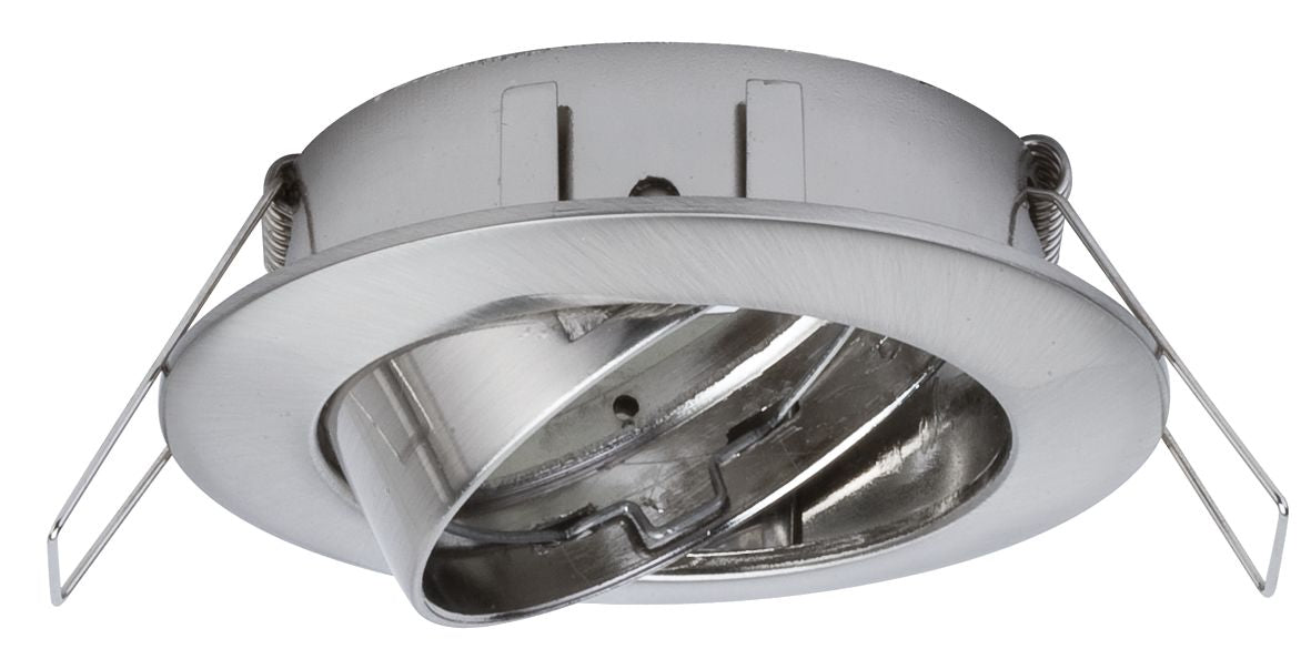 Paulmann 2easy Premium EBL 3er Spot-Set schwenkbar 51mm Eisen gebürstet