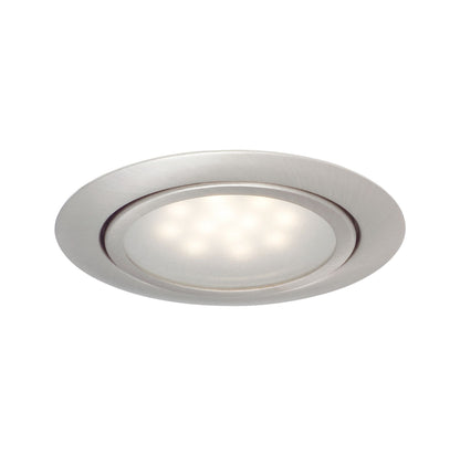 Paulmann Möbel EBL Set LED 3x1W 12VA 230/12V 65mm Eisen gebürstet/Metall
