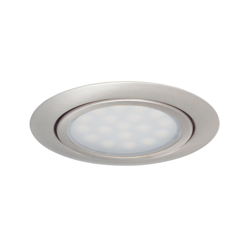 Paulmann Möbel EBL Set LED 3x1W 12VA 230/12V 65mm Eisen gebürstet/Metall