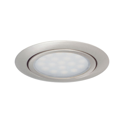 Paulmann Möbel EBL Set LED 3x1W 12VA 230/12V 65mm Eisen gebürstet/Metall