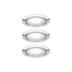 Paulmann Möbel EBL Set LED 3x1W 12VA 230/12V 65mm Chrom/Metall