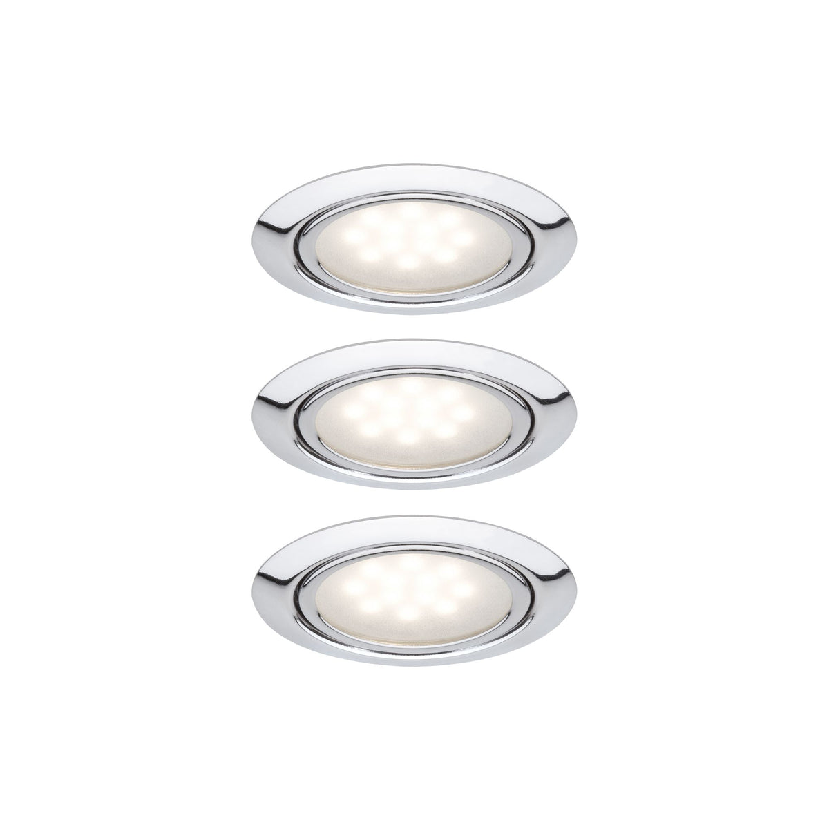 Paulmann Möbel EBL Set LED 3x1W 12VA 230/12V 65mm Chrom/Metall