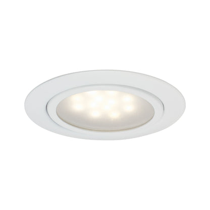 Paulmann Möbel EBL Set LED 3x1W 12VA 230/12V 65mm Weiß/Metall