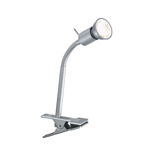 Paulmann Galeria Finja LED Klemmspot 1x6,5W GU10 Chrom matt 230V Metall/Kunststoff