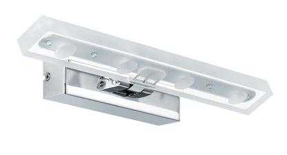 Paulmann Galeria LED Bilderleuchte Block 5W Chrom/transparent 230V Metall/Acryl