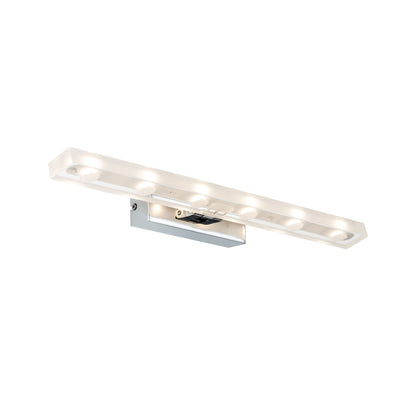Paulmann Galeria LED Bilderleuchte Block 7W Chrom/transparent 230V Metall/Acryl