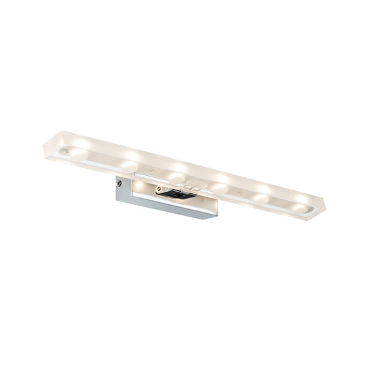 Paulmann Galeria LED Bilderleuchte Block 7W Chrom/transparent 230V Metall/Acryl
