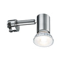 Paulmann Galeria Simplo LED Spiegelleuchte 1x5,3W GU10 Eisen gebürstet 230V Metall
