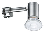 Paulmann Galeria Simplo LED Spiegelleuchte 1x5,3W GU10 Eisen gebürstet 230V Metall