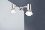 Paulmann Galeria Simplo LED Spiegelleuchte 1x5,3W GU10 Eisen gebürstet 230V Metall