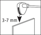Paulmann Galeria Simplo LED Spiegelleuchte 1x5,3W GU10 Eisen gebürstet 230V Metall
