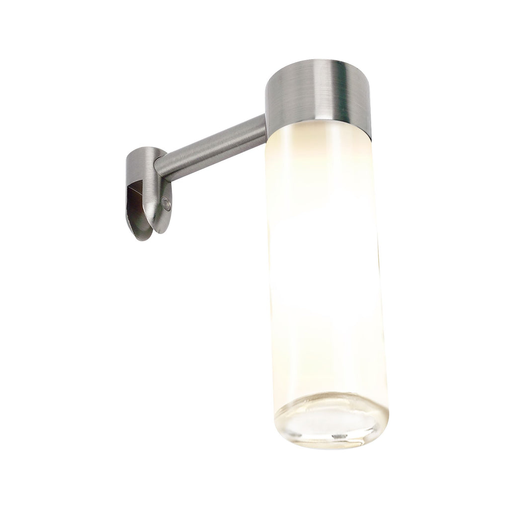 Paulmann Galeria Vitrino LED Spiegelleuchte 1x2,2 G9 Eisen gebürstet/Opal 230V Metall/Glas