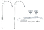 Paulmann Galeria LED II 2x4W GU5,3 Chrom 230/12V Metall