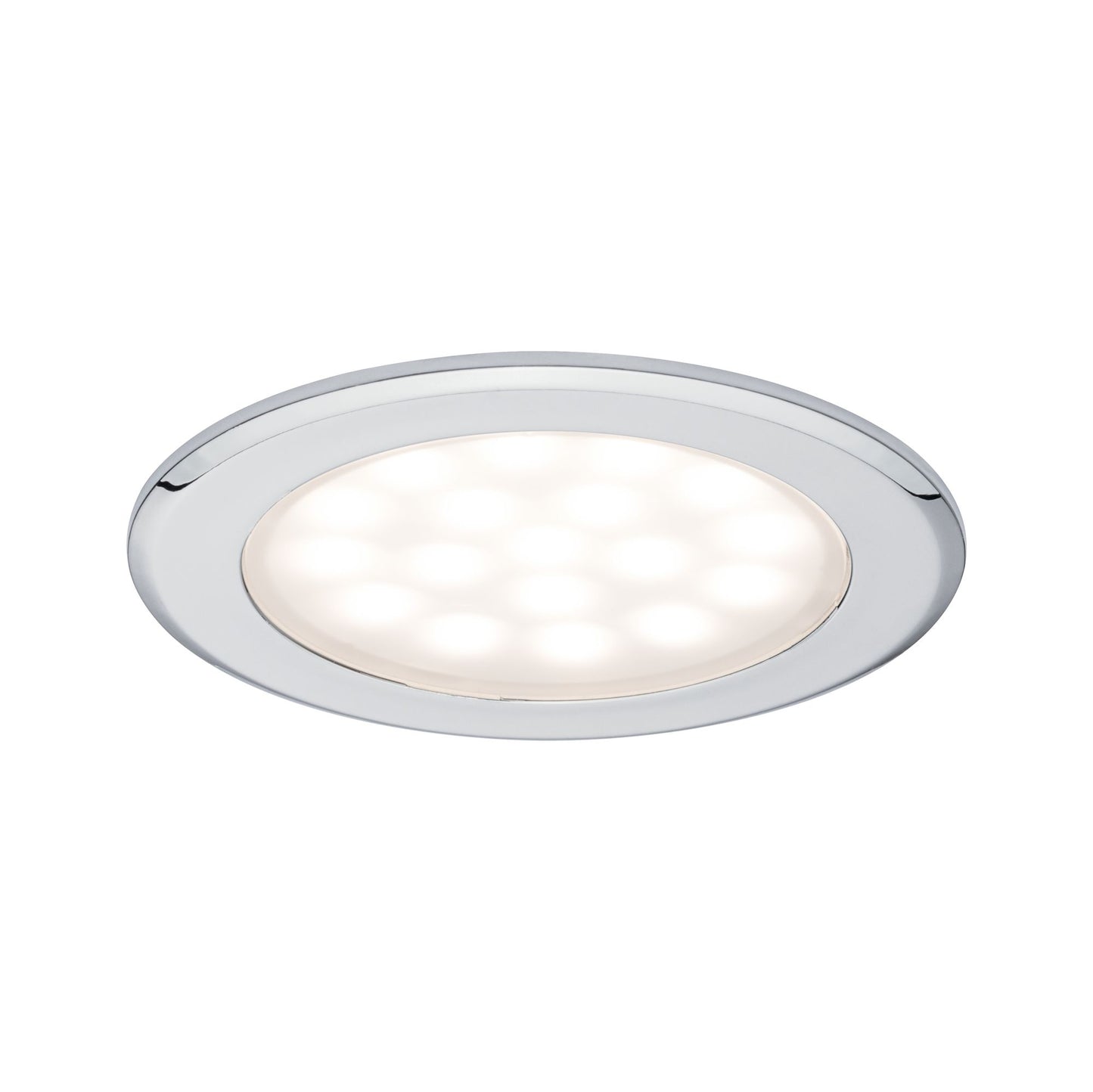 Paulmann Möbel EBL Set rund LED 2x2,5W 6VA 230/12V 3000K Chrom/Alu