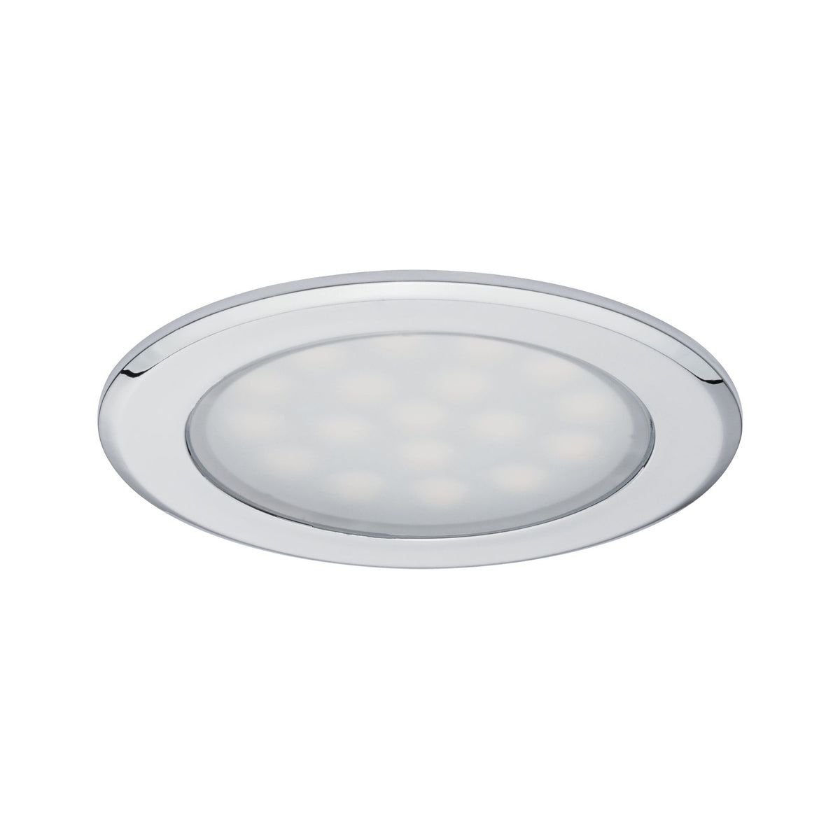 Paulmann Möbel EBL Set rund LED 2x2,5W 6VA 230/12V 3000K Chrom/Alu