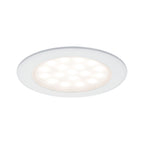 Paulmann Möbel EBL Set rund LED 2x2,5W 6VA 230/12V 3000K Weiß matt/Alu
