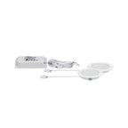 Paulmann Möbel EBL Set rund LED 2x2,5W 6VA 230/12V 3000K Weiß matt/Alu