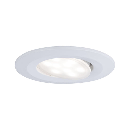 Paulmann Einbauleuchte LED Calla rund 1x6W  Weiß matt schwenkbar 4000K