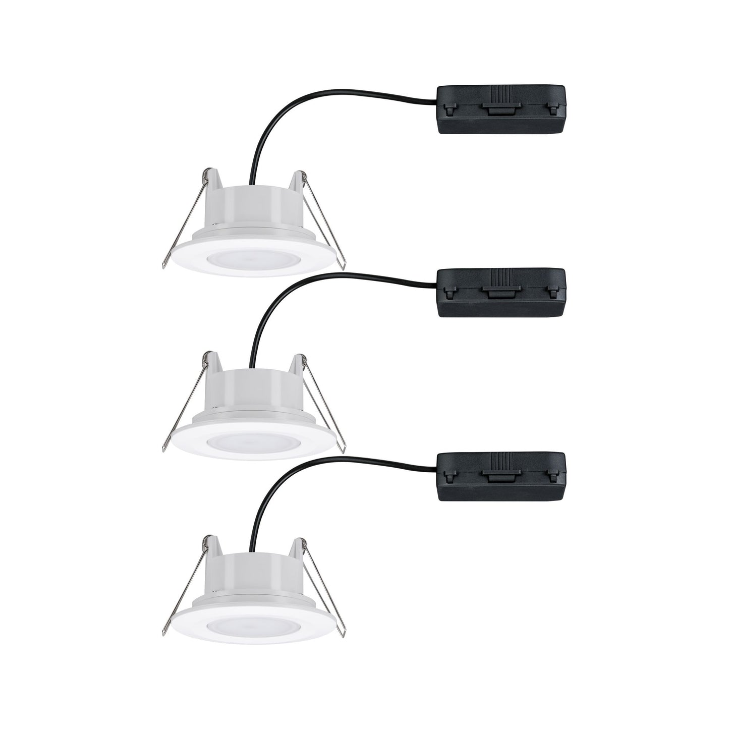 Paulmann Einbauleuchte LED Calla rund 3x6W  Weiß matt schwenkbar 4000K