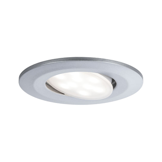 Paulmann Einbauleuchte LED Calla rund 1x6W  Chrom matt schwenkbar 4000K