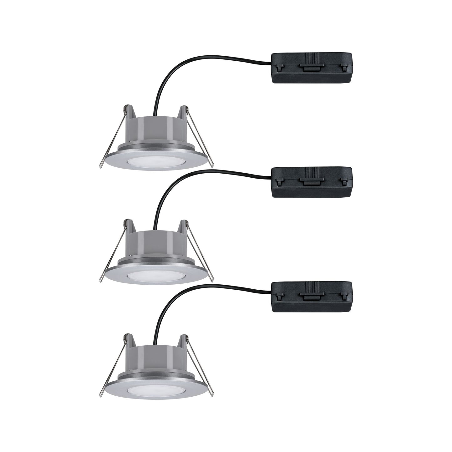 Paulmann Einbauleuchte LED Calla rund 3x6W  Chrom matt schwenkbar 4000K