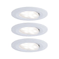 Paulmann Einbauleuchte LED Calla rund 3x5,2W  Weiß matt schwenkbar 4000K