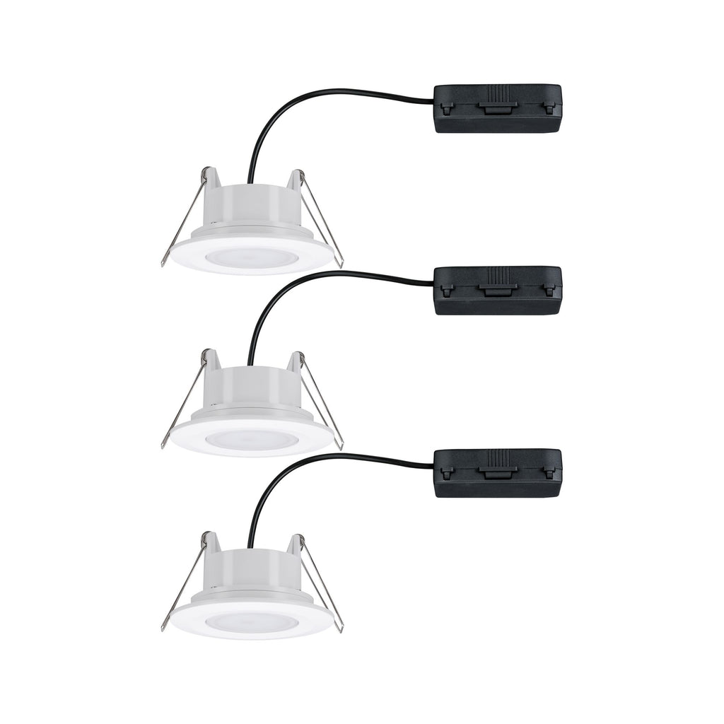 Paulmann Einbauleuchte LED Calla rund 3x5,2W  Weiß matt schwenkbar 4000K