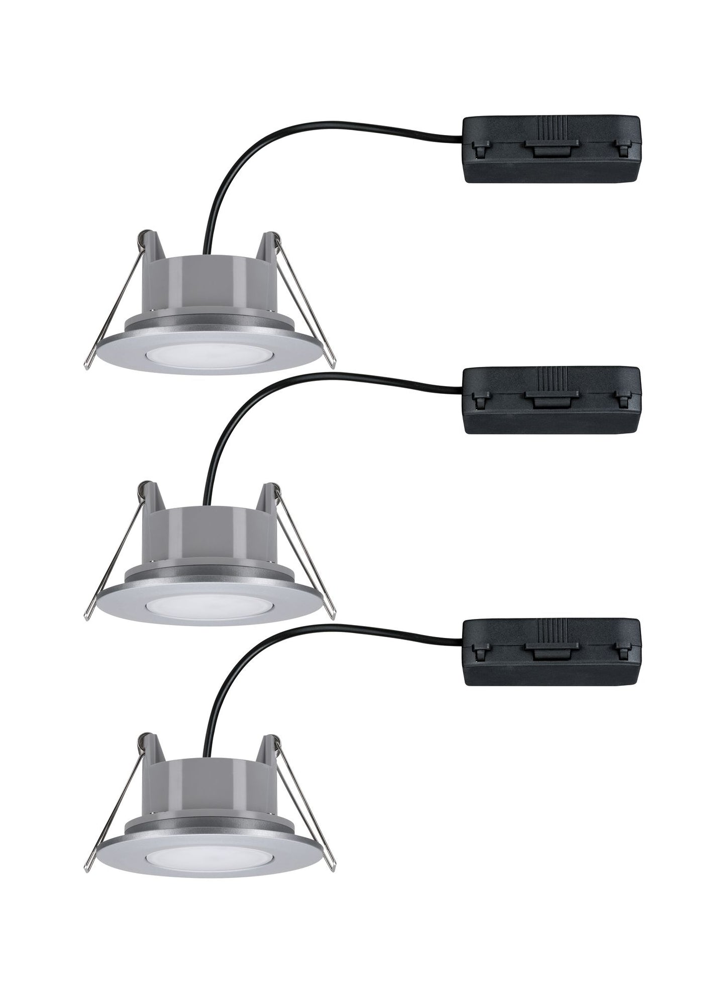 Paulmann Einbauleuchte LED Calla rund 3x5,2W  Chrom matt schwenkbar 4000K