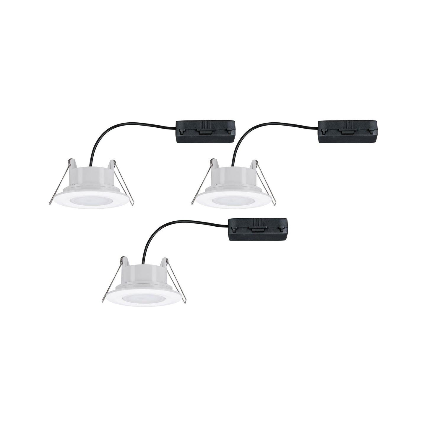 Paulmann Einbauleuchte LED Calla rund 3x5W  Weiß matt schwenkbar Whiteswitch