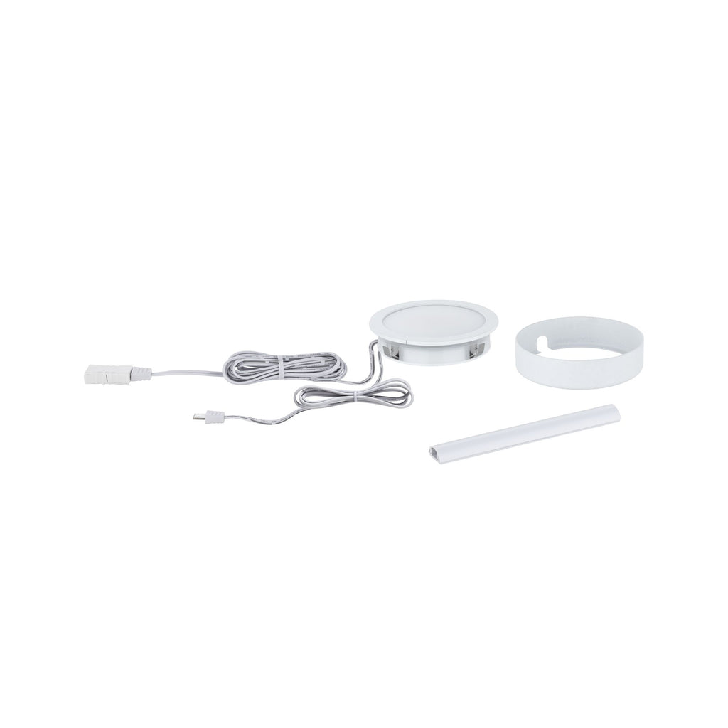 Paulmann Clever Connect Spot Disc 2W 2700-6500K tunable White 12V Weiß matt/Kunststoff