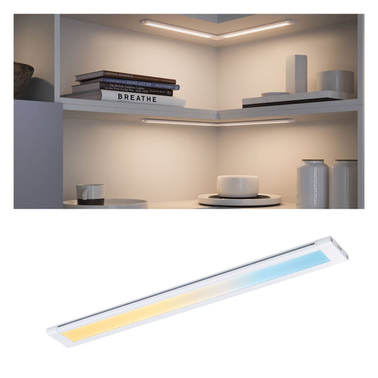 Paulmann Clever Connect Spot Border 300mm 5W 2700-6500K 12V Weiß matt/Alu
