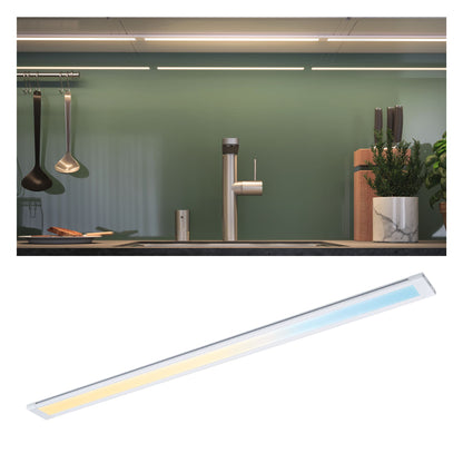 Paulmann Clever Connect Spot Border 500mm 8W 2700-6500K 12V Weiß matt/Alu