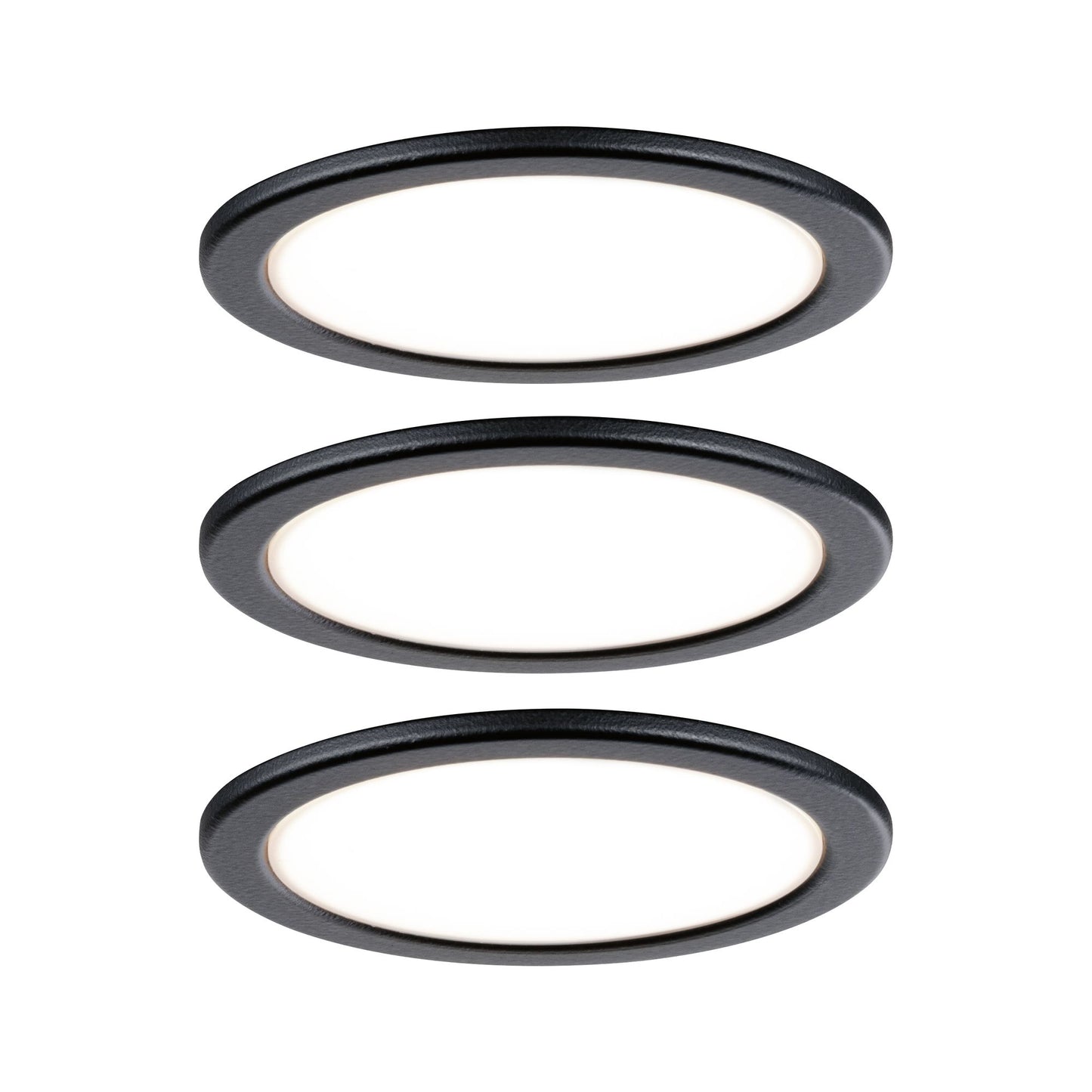 Paulmann Möbel Set Pukk 3x3W 210lm 12/230V 2700K Kunststoff/Schwarz