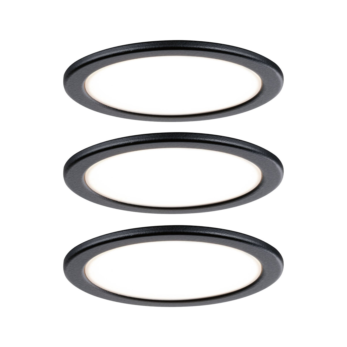Paulmann Möbel Set Pukk 3x3W 210lm 12/230V 2700K Kunststoff/Schwarz