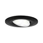 Paulmann EBL Set Calla IP65 rund schwenkbar LED 3x680lm 4000K 6W 230V schwarz matt