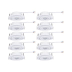 Paulmann LED Einbauleuchte  10er-Set schwenkbar rund 82mm 70°  10x4,8W 10x450lm 230V  3000K Weiß