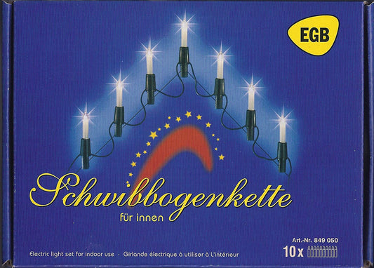 EGB Schwibbogenlichterkette 10flg.
