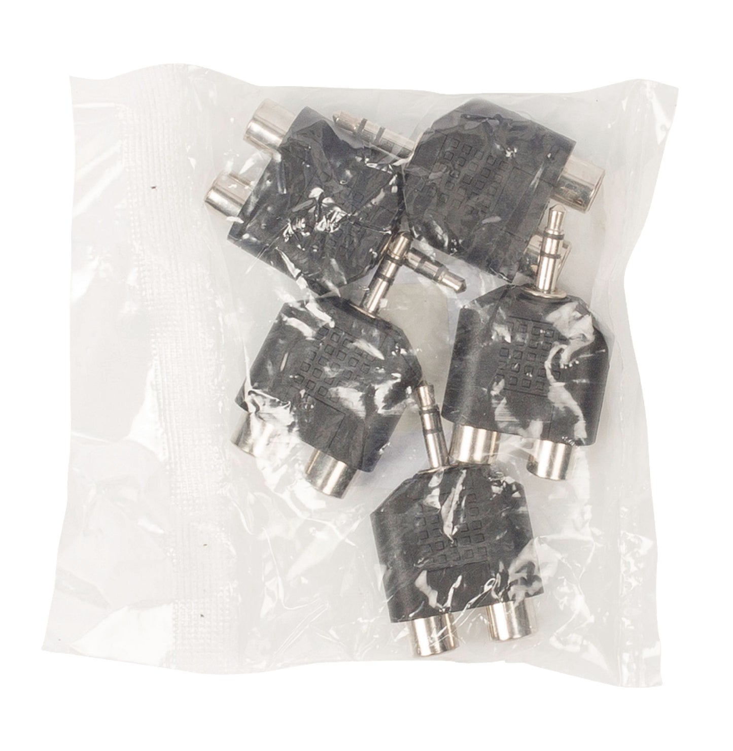 Valueline Stereo-Audio-Adapter 3.5 mm male - 2x RCA female Schwarz