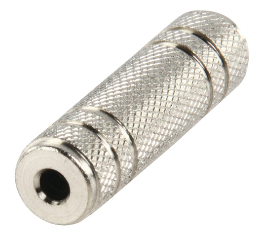 Valueline Stereo-Audio-Adapter 3.5 mm female - 3.5 mm female Silber
