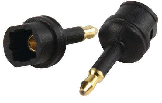 Valueline Digital-Audio-Adapter optisch 3.5 mm male - Toslink female Schwarz