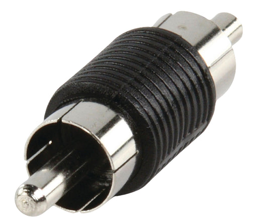 Valueline Stereo-Audio-Adapter RCA male - RCA male Schwarz