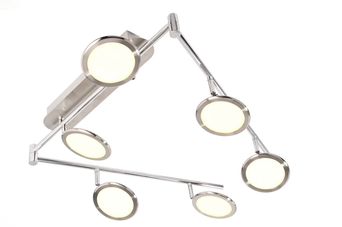 Deko-Light Botein VI 35W silberfarben gebürstet