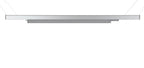 Deko-Light Linear 60 20,1W silberfarben mattiert