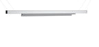 Deko-Light Linear 100 31,5W silberfarben mattiert