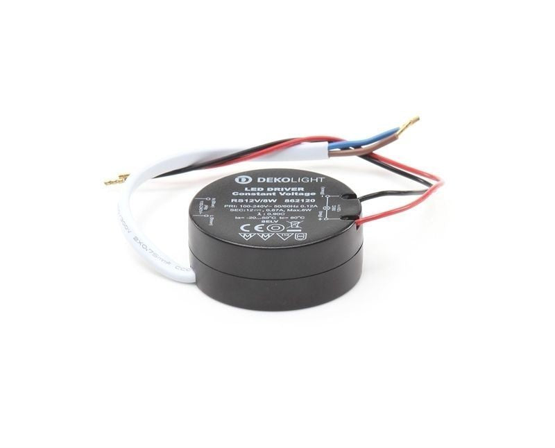 Deko-Light ROUND, CV, RS12V/8W  Schwarz