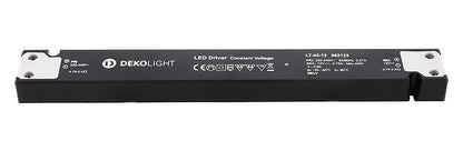 Deko-Light LONG-FLAT, CV, LT-45-12  Schwarz