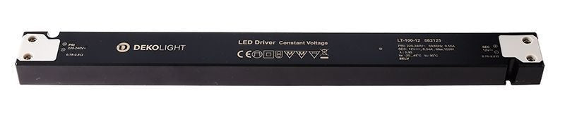 Deko-Light LONG-FLAT, CV, LT-100-12  Schwarz