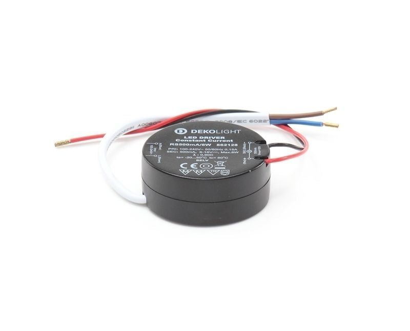 Deko-Light ROUND, CC, RS500mA/8W  Schwarz